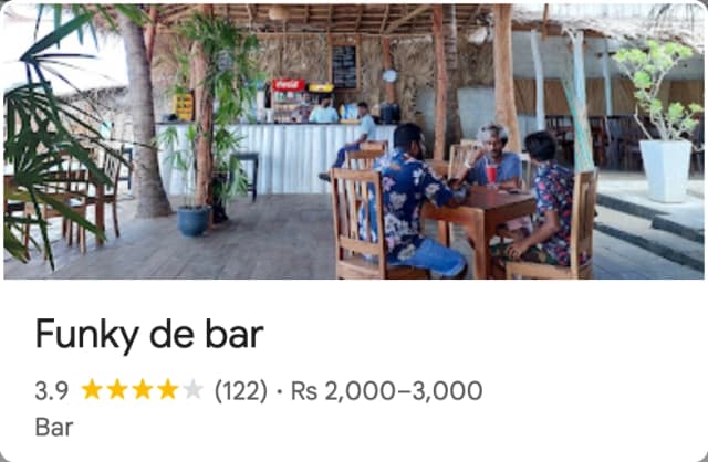 Funky de bar