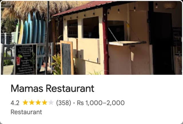Mamas Restaurant